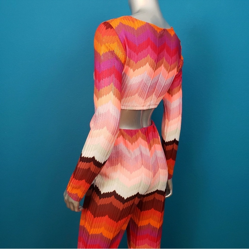 ASOS Multicolor Chevron Knit Set - Picture 4 of 9
